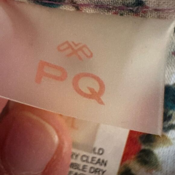 PQ Swim Leigh Tunic Desert Rose Size M/L Floral‎ Pink and Red Boho Dress - Picture 12 of 14